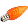 American Lighting LED C9 Dimmable E17 Base Faceted Orange