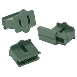 American Lighting Black Female Socket SPT-2 w/ Slide On Backs (Bag of 25) 