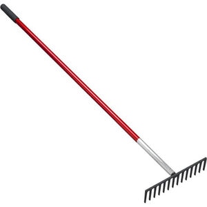 Corona Max Level Head Rake 14 Tine Steel Head 60 in. Aluminum Handle