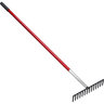 Corona Max Level Head Rake 14 Tine Steel Head 60 in. Aluminum Handle