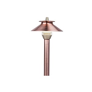 FX PL Path Light 18 in. Riser Aluminum Flat Black Finish No Lamp