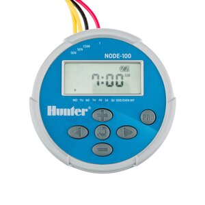 Hunter NODE Outdoor Controller 1 Station with DC Latching Solenoid Battery Powered