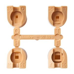 Hunter PGP Ultra / I-20 MPR-35 Beige Nozzle 25 Per Bag 35 ft. 50 Degree - 360 Degree