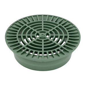 NDS Grate 10 in. Green Round