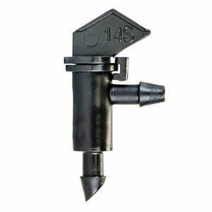 NDS Take-Apart Super-Flo Emitter 1.0 GPH Black
