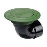 NDS Drainage Emitter Pop-Up Green Plastic 3 in. With Elbow