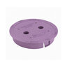 NDS 6 in. Round Standard Series Valve Box and Cover, 9 in. Height, Purple Box, Purple Reclaimed Water Cover