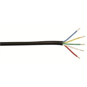Multi Conductor Wire Black 18 Gauge 5 Conductor 250 ft.
