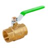 Pro-Trade 1-1/2 in. Brass Ball Valve Full Port Lead Free FIPT