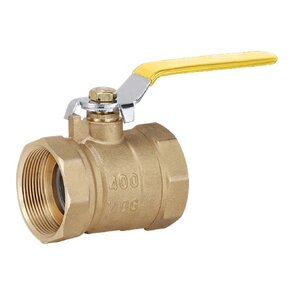 Pro-Trade 1-1/2 in. Brass Ball Valve Standard Port FIPT