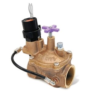 Rain Bird EFB Contamination Proof Valve Brass 2 in. w/ Flow Control FIPT x FIPT