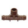 Rain Bird XF Barb Tee Male Adapter 17 mm x 1/2 in. x 17 mm Barb x MIPT x Barb