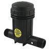 Rain Bird Quick Check Basket Filter Pressure Regulating 40 PSI In-Line/TEE 1 in. MIPT Plastic Black with Stainless Steel Screen