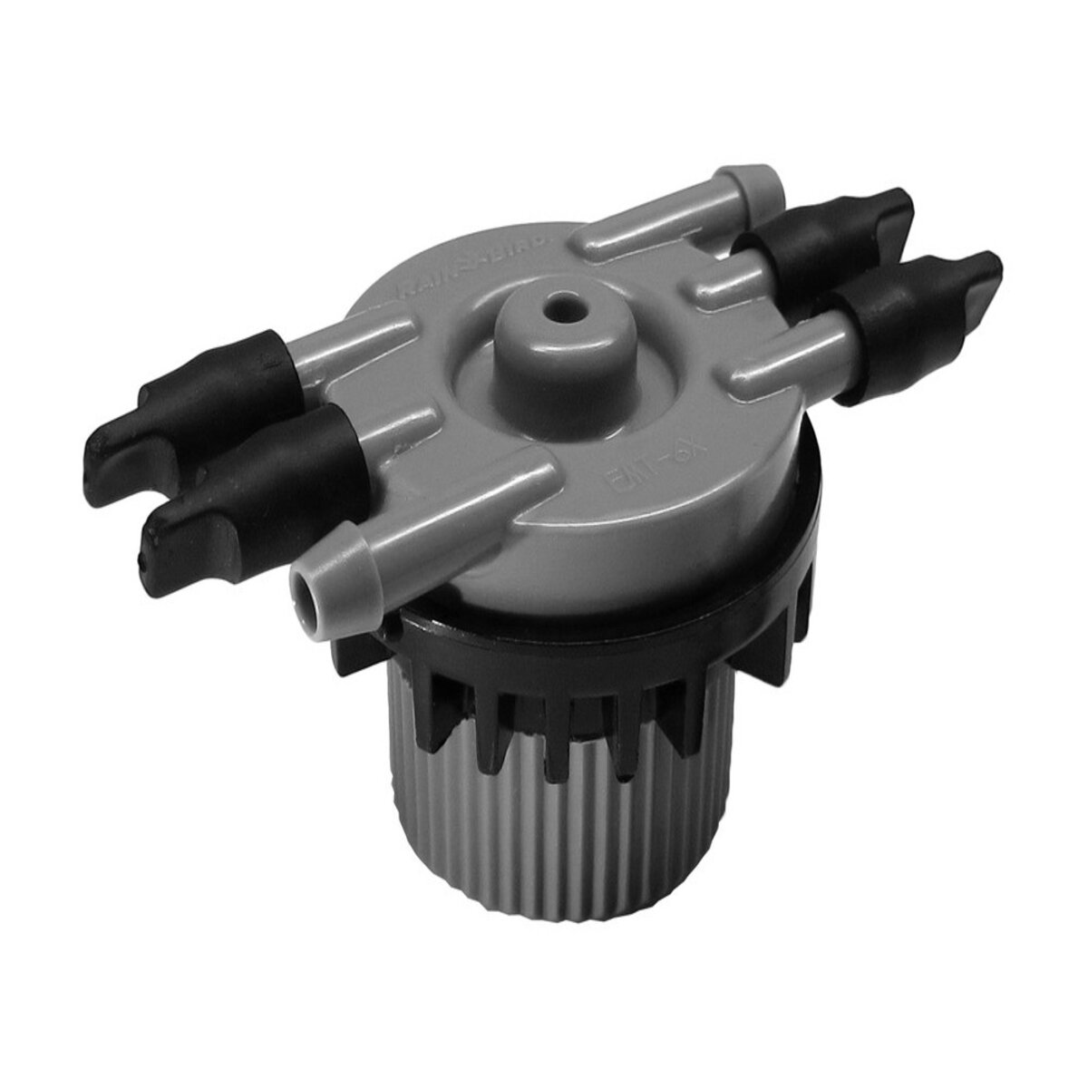 Rain Bird 6-Outlet Manifold 1/2 in. FIPT Inlet x 1/4 in. Barb Outlets ...