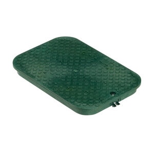 Rain Bird Standard Valve Box Lid Green 23.3 in. x 19.3 in. Lid Only