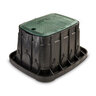 Rain Bird Standard Valve Box Lid Green 23.3 in. x 19.3 in. Lid Only