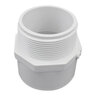 Sch 40 PVC Reducing Male Adapter 2 in. x 2-1/2 in. MIPT x Socket
