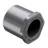Sch 80 PVC Reducer Bushing Flush Style 6 in. x 4 in. Spigot x Socket
