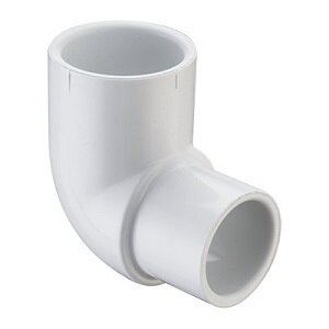 Sch 40 PVC 90 Degree Reducing Elbow 1 in. x 3/4 in. Socket
