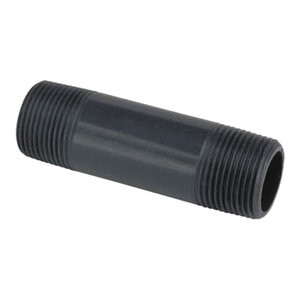 Sch 80 PVC Nipple 3/4 in. x 2 in. MIPT Threaded Both Ends
