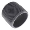 Sch 80 PVC Nipple 2 in. x Close MIPT Threaded Both Ends
