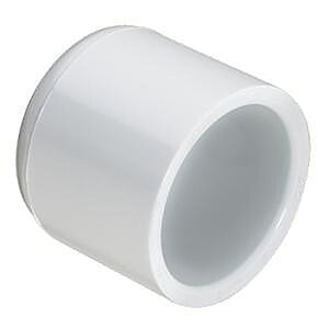 Sch 40 PVC Cap 4 in. Socket