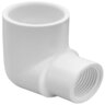 Sch 40 PVC 90 Degree Reducing Elbow 1-1/4 in. x 1 in. Socket x FIPT