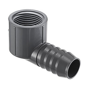 Spears Combination Insert Elbow 90 Degree Poly 1-1/2 in. Insert x Fipt