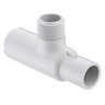 Sch 40 PVC Manifold Tee 1 in. Spigot x Socket x MIPT