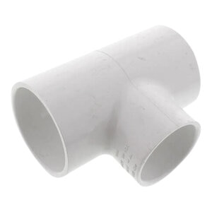 Sch 40 PVC Reducing Tee 2 in. x 1-1/2 in. Socket