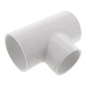 Sch 40 PVC Reducing Tee 2 in. x 1-1/2 in. Socket