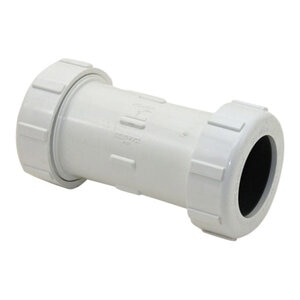 Spears PVC Compression Coupling with Buna Gasket 3/4 in.