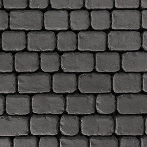 Techo-Bloc Villagio Paver Onyx Black (117 sq. ft./pallet)