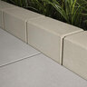 Techo-Bloc Raffinato 180 Pillar/Corner/Edge Smooth Beige Cream 180 mm 7-1/16 in. x 9-13/16 in. x 14-1/8 in. (24 pc./pallet)