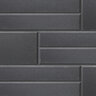Techo-Bloc Raffinato 90 Wall Unit Smooth 90mm Onyx Black (64 pc./pallet)