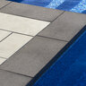 Techo-Bloc Raffinato Wall Cap Double-Sided Smooth Onyx Black 14 in. x 28 in. 60 mm (24 pc./pallet)
