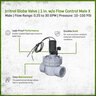 Irritrol Globe Valve 1 in. w/o Flow Control Male X Male
