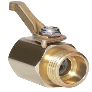 Underhill Highflow Control Valve Brass 3/4 in. FIPT x MHT