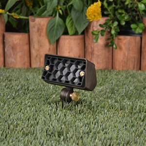 Unique Stellar Wall Wash Brass Housing Weathered Brass No Lamp