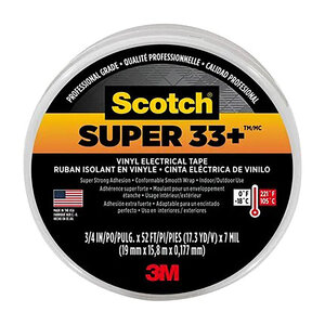 3M Electrical Tape #33 3/4 in. x 66 ft. Roll