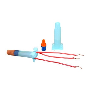 Direct Bury Wire Connector Orange/Blue 18-10 AWG 100 Cse 3M
