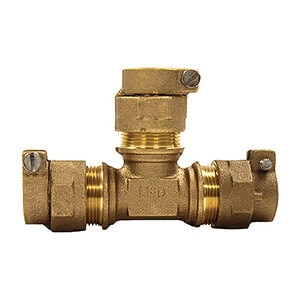 74760-22 Tee Lead Free 1 in. x 3/4 in. CTS