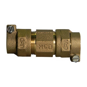 A.Y. McDonald Coupling Brass Lead Free 3/4 in. Cts