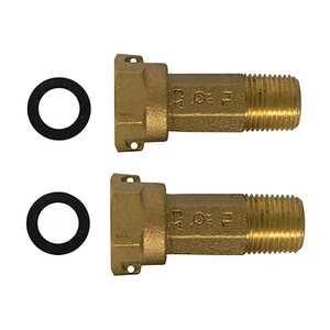 A.Y. McDonald Water Meter Coupling Brass Lead Free 1 in.