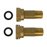A.Y. McDonald Water Meter Coupling Brass Lead Free 1 in.