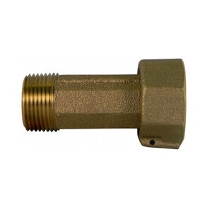 AY McDonald Water Meter Coupling 74622 3/4 in. Lead Free w/ Gasket