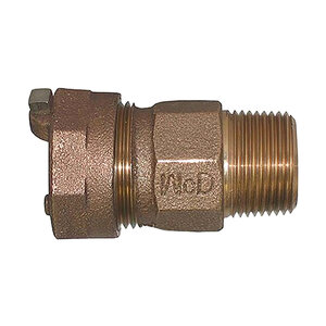 2 in. IPS X Male Iron Pipe Thread No Lead Pack Joint Ay Mcdonald