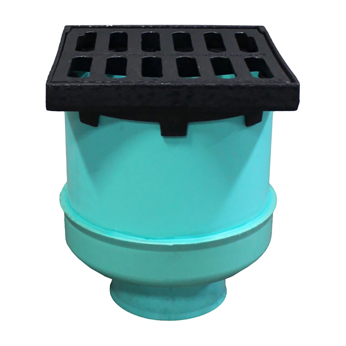 ADS Nyloplast Inline Drain & Cast Iron Grate 8 in. x 6 in | SiteOne US