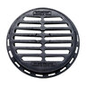 ADS Nyloplast Dome Grate Ductile Iron 12 in.