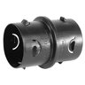 ADS HDPE Corrugated Internal Snap Coupler Black 4 in.